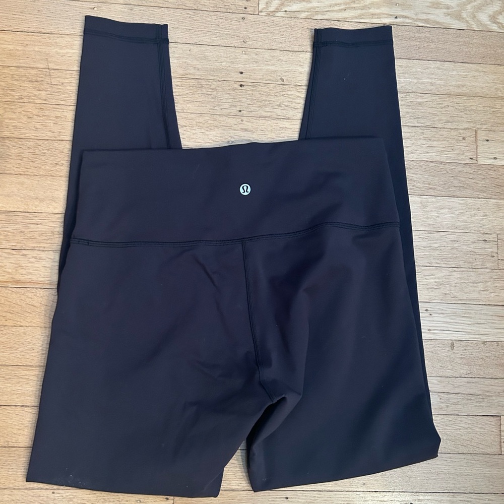 Black Wunder Train High-Rise Lululemon Leggings (size 12)